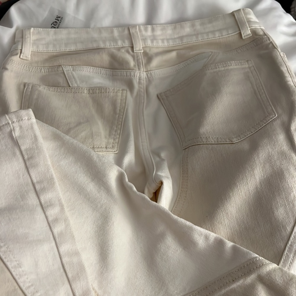 Alexander Mcqueen Patched Cropped Jean - Picture 3 of 3